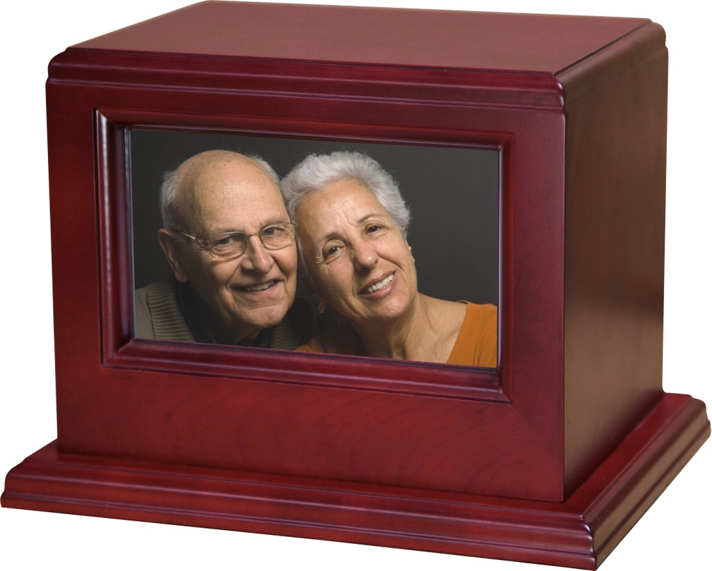 Picture Forest Cherry Wood Adult Urn