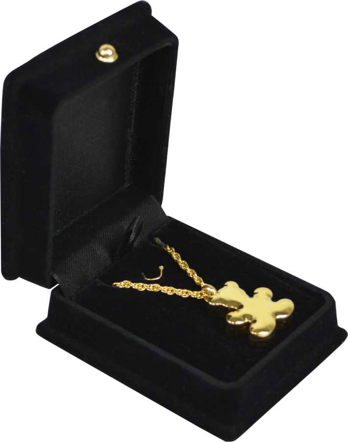 Teddy Bear Gold Pendant