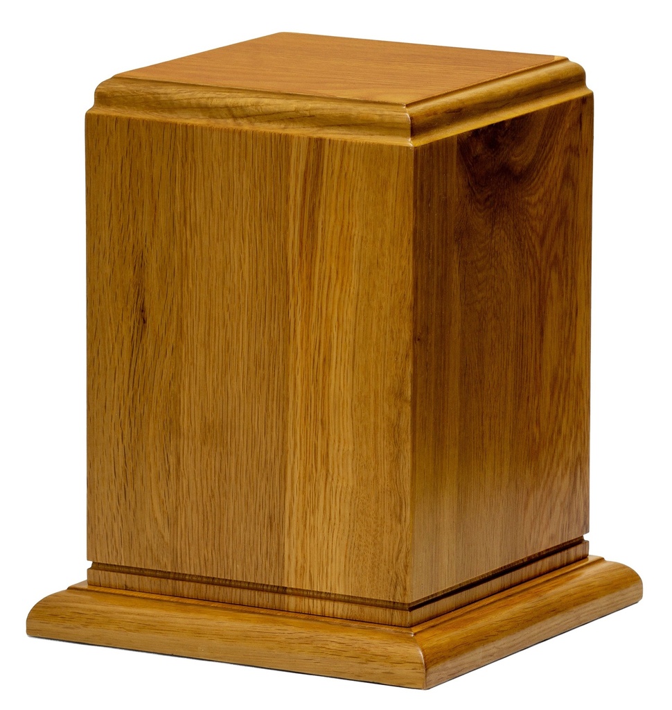 Tribute Oak Wood Adult Urn