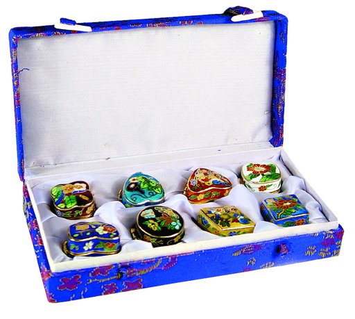 [MB 8] Assorted 8 Pieces Cloisonne Capsules