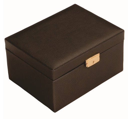 [601 LM] Chocolate Leather Chest