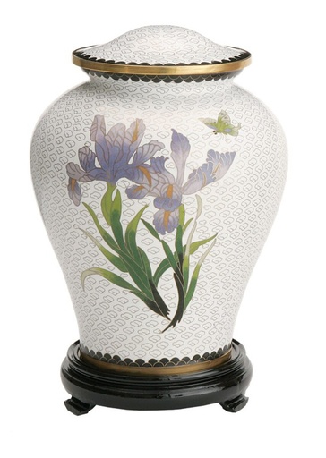 [800 CR] Iris Cloisonne Companion Urn