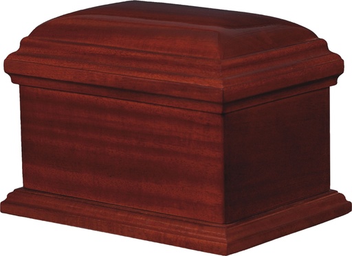 [709 MH] The Vintage Mahogany Wood Adult Urn