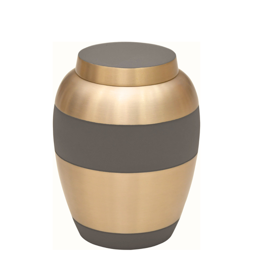 [510 LST] Luxa Stone Brass Medium Urn 